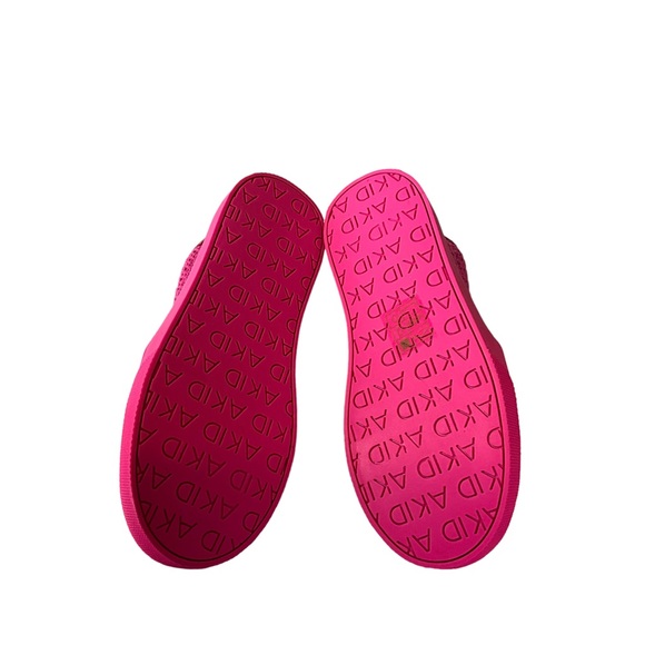 Akid Brand Liv Pink Mesh Slip on Shoes Size 11C - Picture 7 of 8